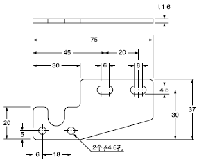 MS-NA2-1 传感器安装支架(另售)